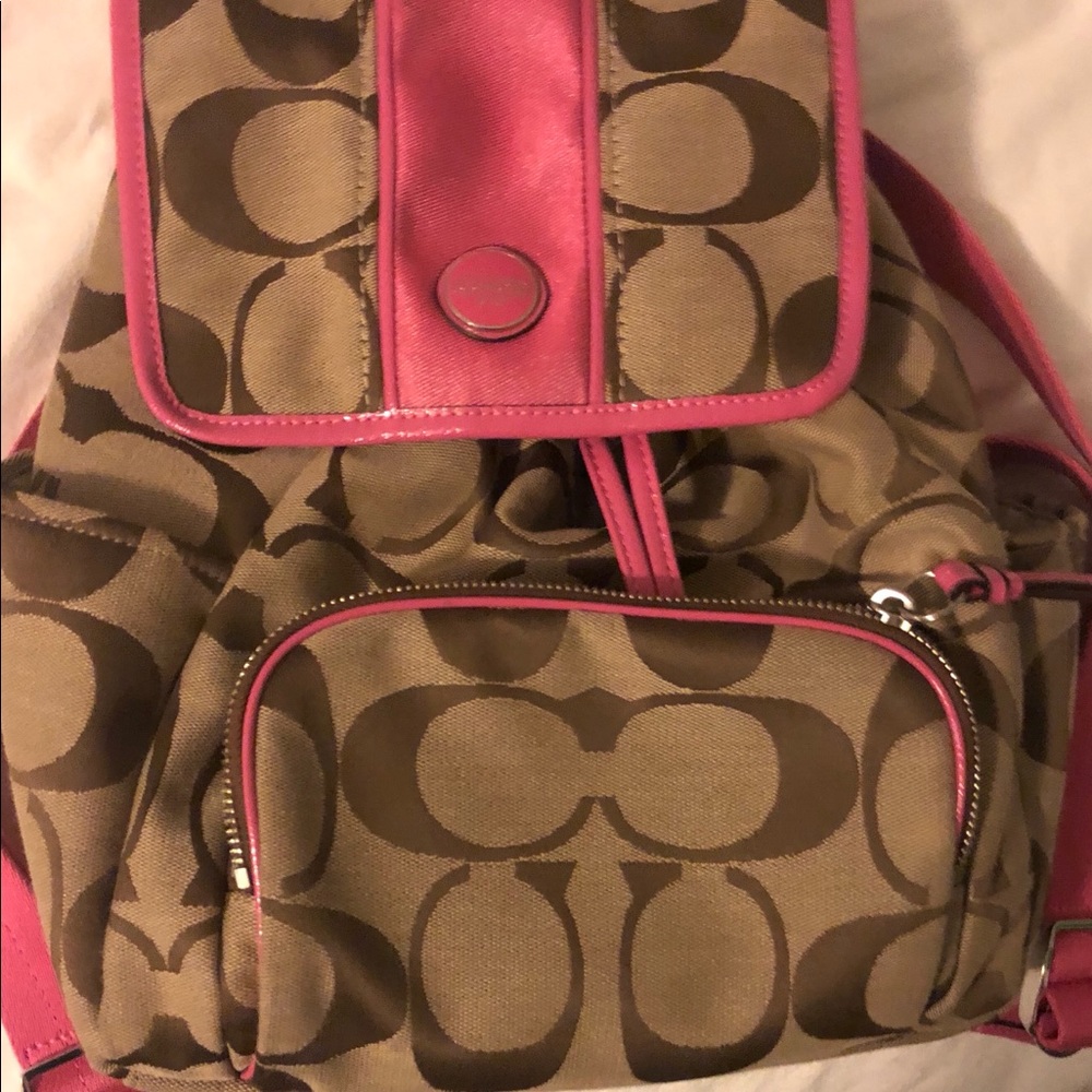 Coach backpack